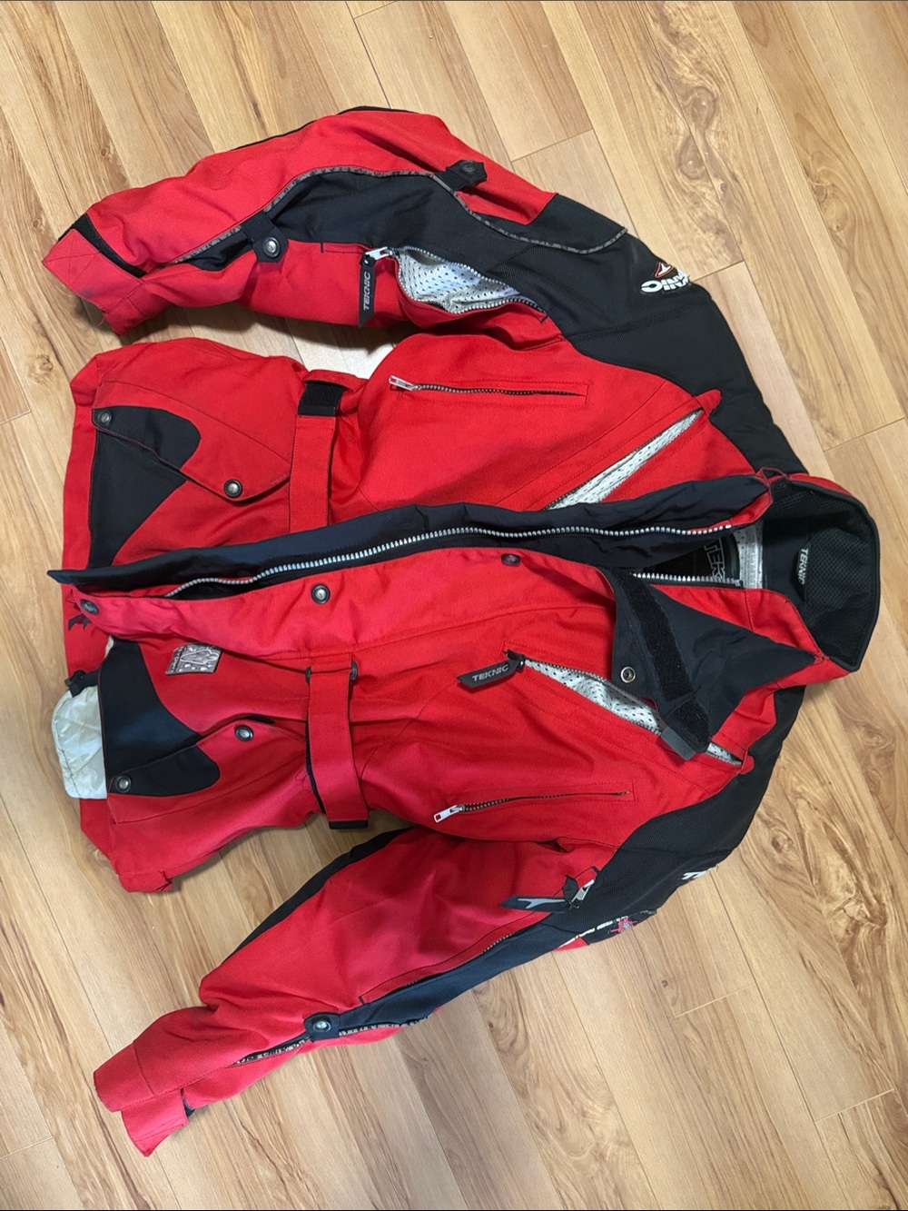 Men’s large motorcycle Jacket $120